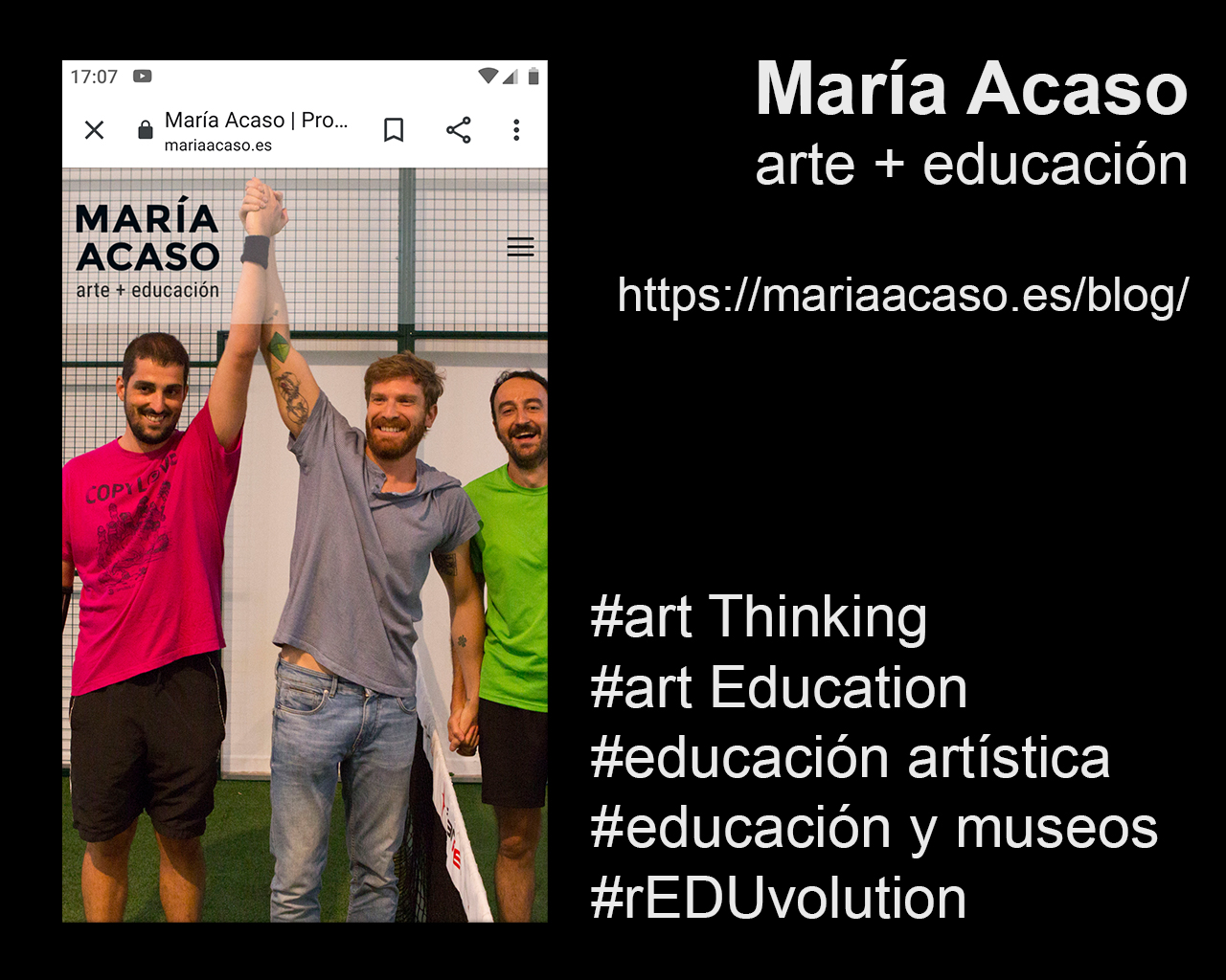 Mar�a Acaso. Arte + Educaci�n